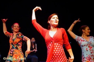 Kika flamenco armen workshop foto Ginette Lavell